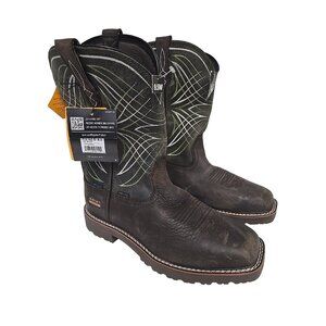 Ariat Men's 10060892 Activator Waterproof Steel Toe Work Boot Brown Size 9.5EE